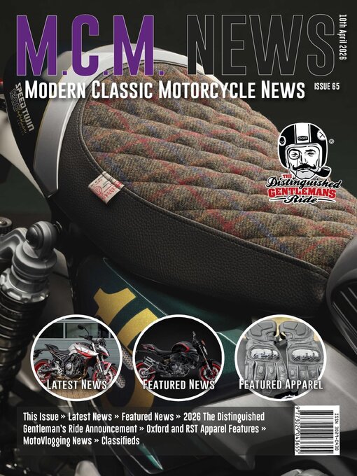 Title details for Modern Classic Motorcycle News by Modern Classic Motorcycle News - Available